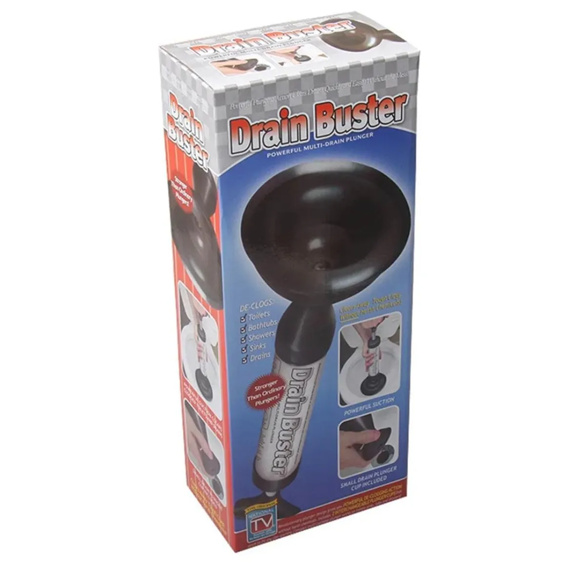 GENERICO - Sopapo Destapador De Baño Aire Compromido