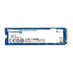 KINGSTON - SSD 1TB NV3 M.2 2280 NVMe PCIe Up to 6000/4000 MB/s P/N SNV3S/1000G
