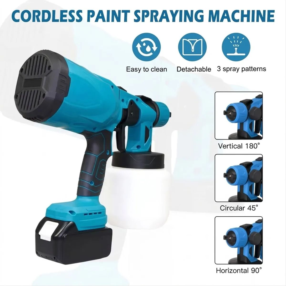 MOVI - Pistola de Pintar a Batería
