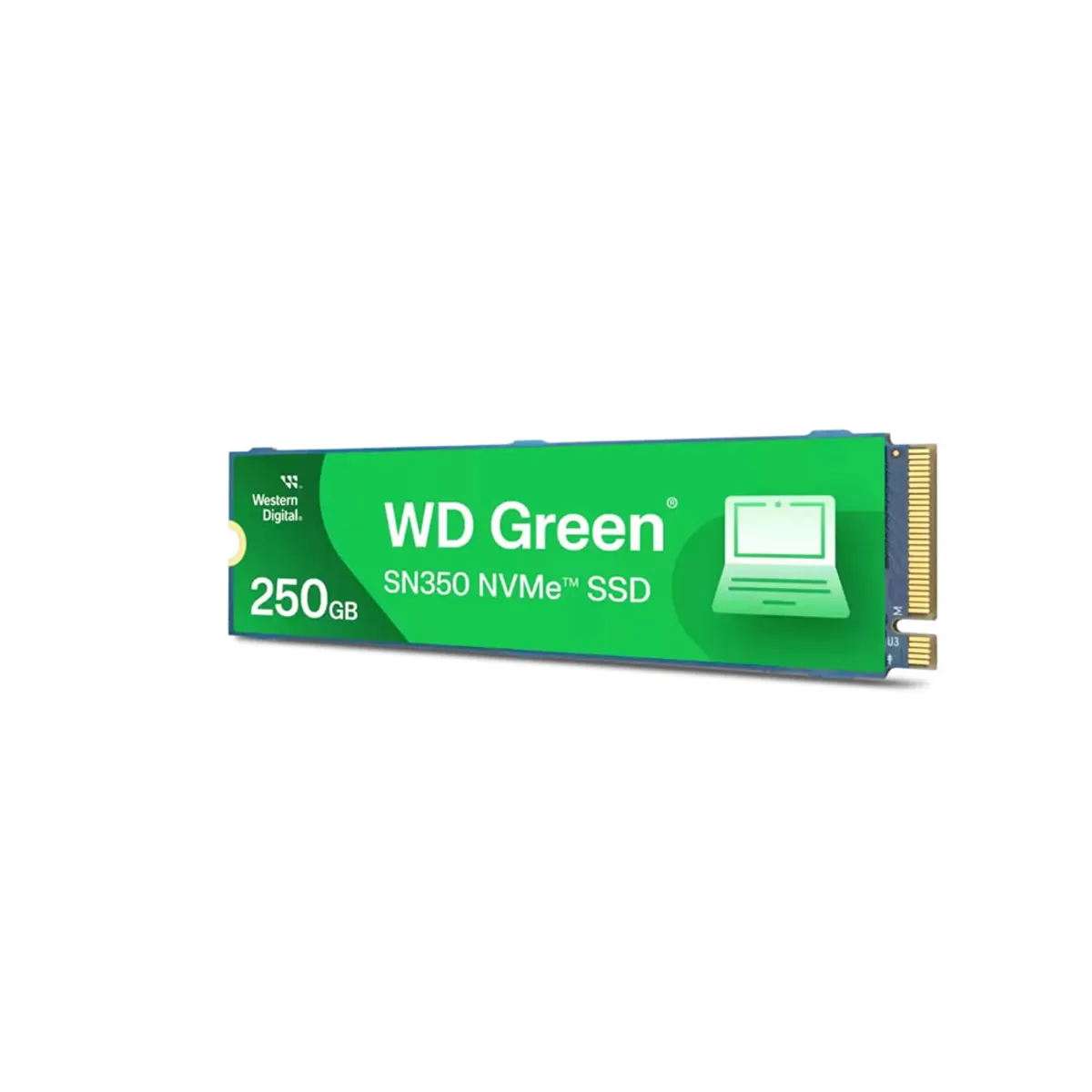 WESTERN DIGITAL - SSD Green SN350 250gb M2 Int NVMe 2280 PCIe Gen3 x4 NVMe v1.3 P/N WDS250G2G0C