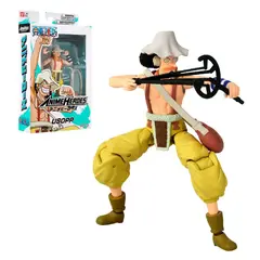 BANDAI - One Piece Anime Heroes Figura 17 Cm. Articulada - Usopp