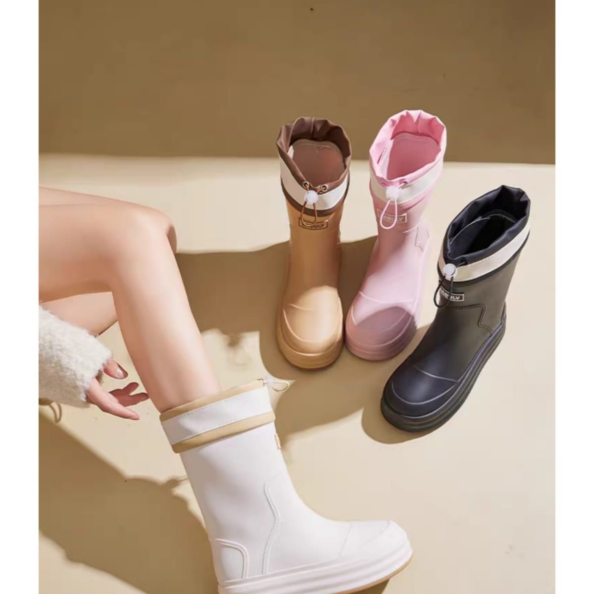 GENERICO - Botas Para La Lluvia Mujer Botas Para El Agua