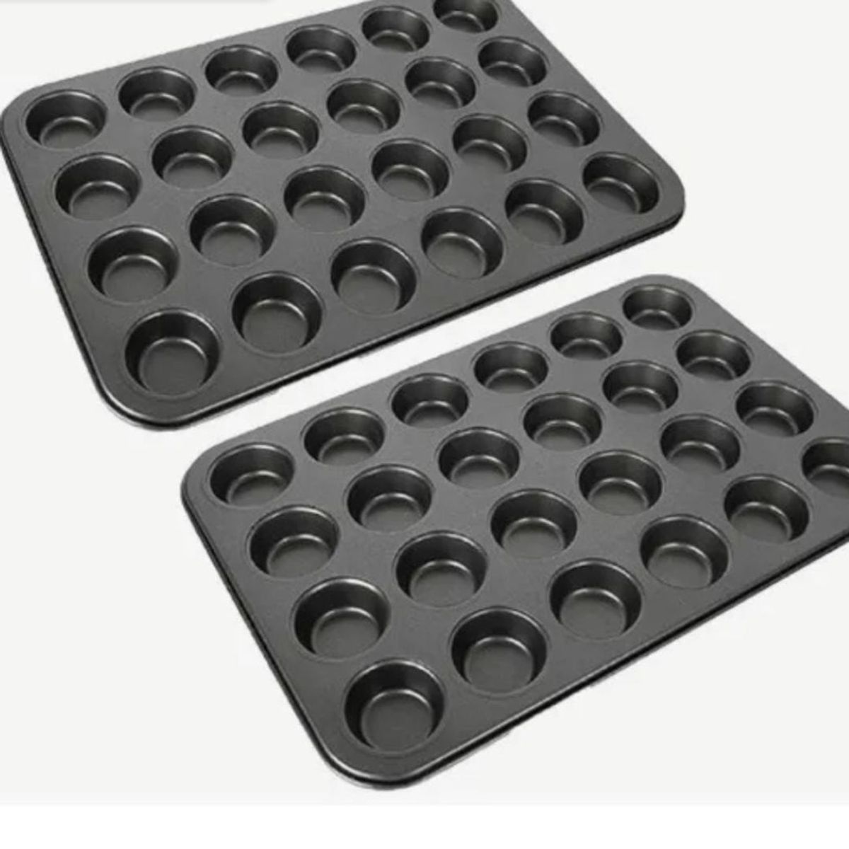GENERICO - Charola Molde Para Hornear 24 Cupcakes Muffin Reposteria