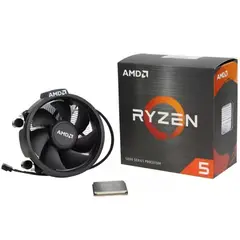 AMD CORP - PROCESADOR AMD RYZEN 5 5500 4.2GHZ 6 CORE sAM4 P/N 100-100000457BOX