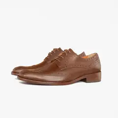 RALTON - Zapato Formal Chicago Castaño