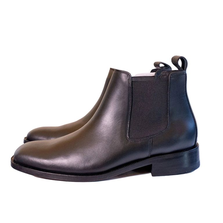Botin Formal California Negro