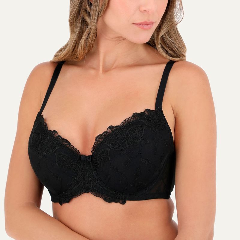 FLORES - Sostén Bordado Perfect Mujer Flores