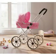 GENERICO - COCHE PLEGABLE DE DE MUÑECAS CON DISEÑO CLASICO ELEGANTE