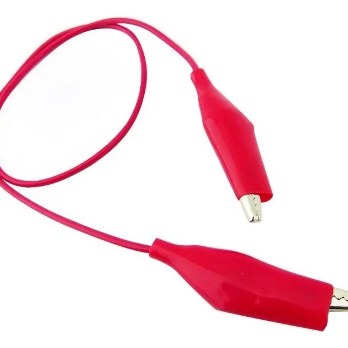 GENERICO - Kit 5 Cables Conectores Tipo Caimán
