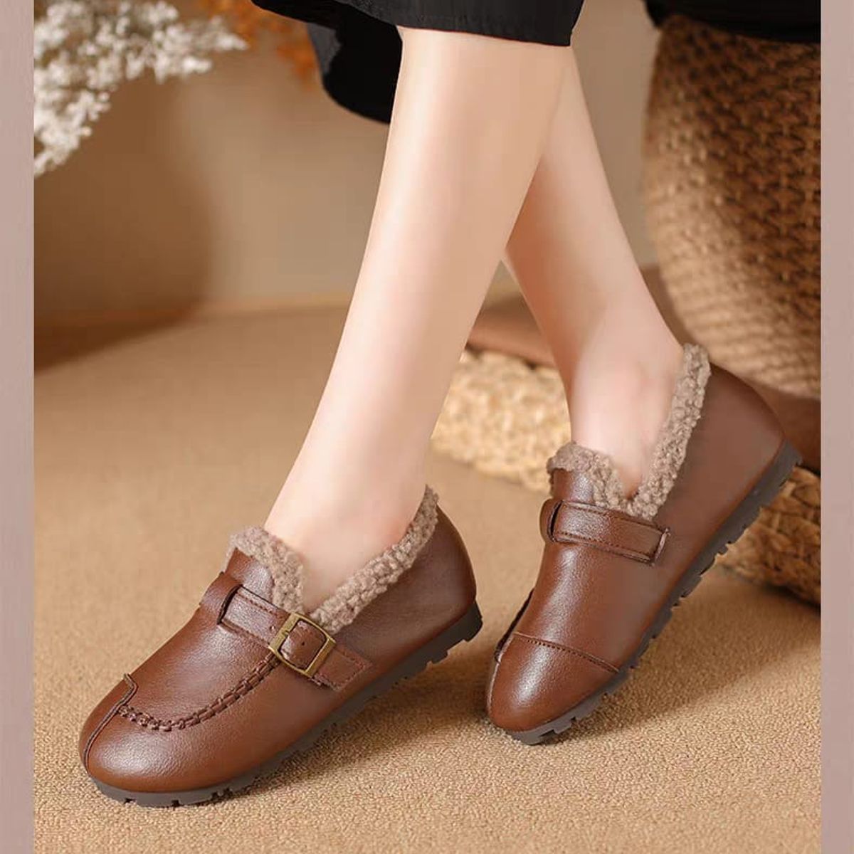 OMAS - Mocasines Winter   Forrados Con Chiporro