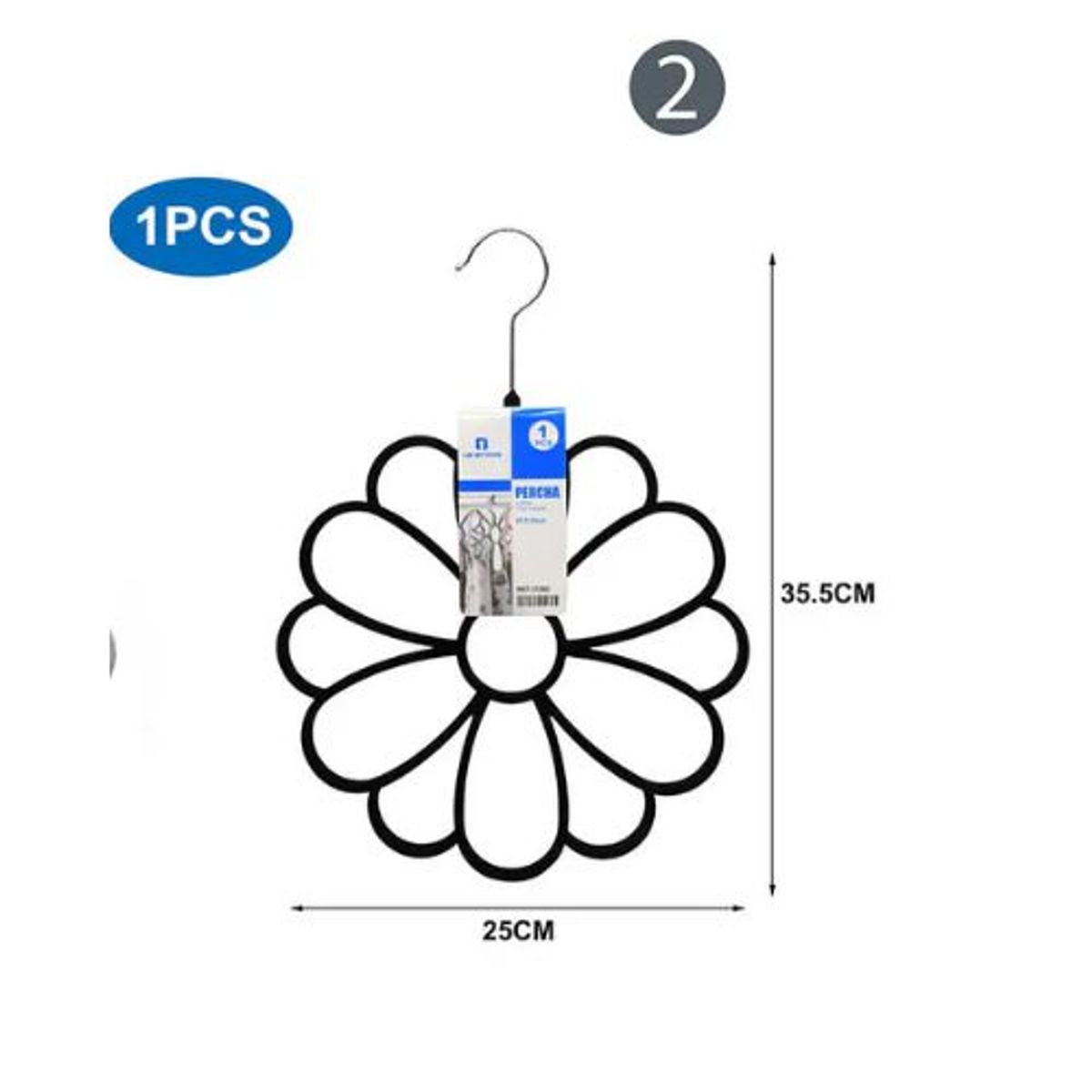 GENERICO - PERCHA PARA ORGANIZAR CORREAS 1PC 35.5CM