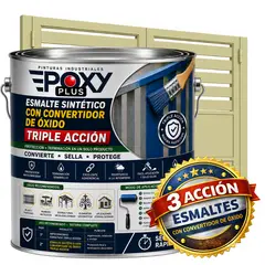 EPOXY - ESMALTE SINTETICO - CONVERTIDOR OXIDO - GALÓN - Beige verdoso