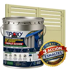 EPOXY - ESMALTE SINTETICO - CONVERTIDOR OXIDO - TINETA 4G - Beige verdoso