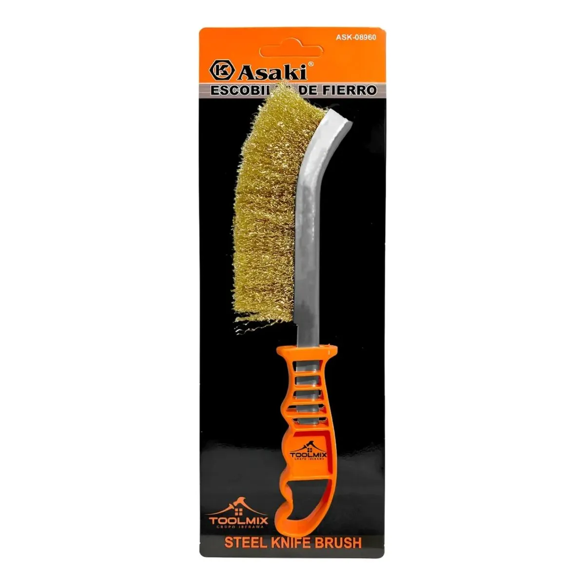 Escobilla Cepillo de Acero Alambre 23 cm, marca GENERICO - Foto Principal