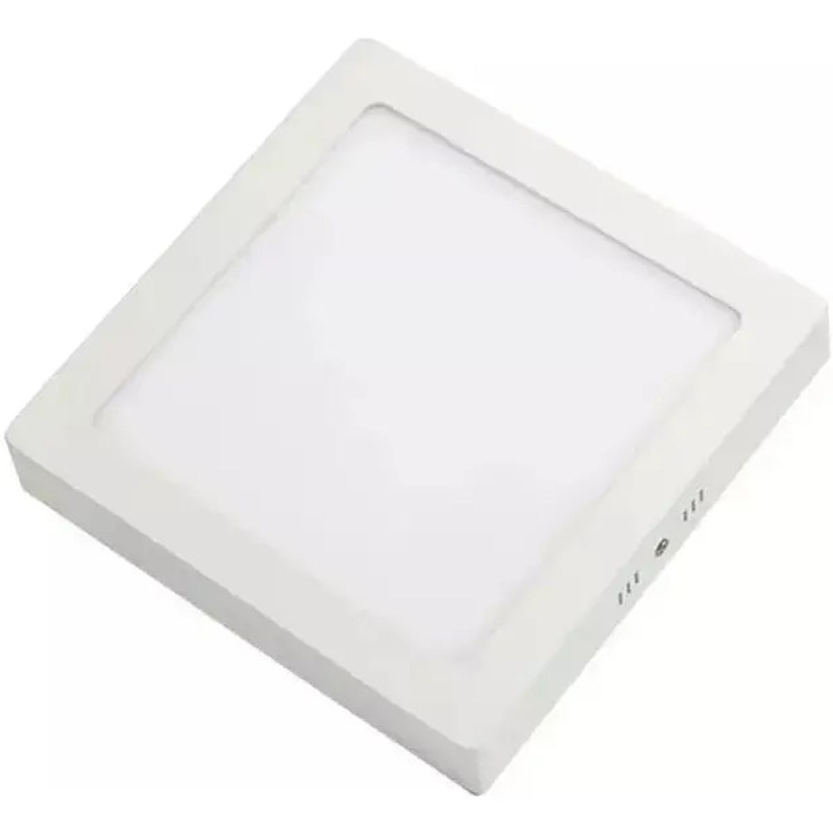 GENERICO - Pack de 10 Plafones LED Cuadrados de 6W Cálidos para Techo