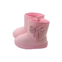 OMAS - Botas Niñas Pantubotas Con Lazo y Chiporro