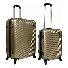 AFVENTURA - Set 2 Maletas Viaje Equipaje Rueda Cabina Avión