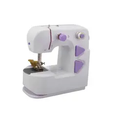 GENERICO - Kit Minimaquina De Coser Mesa Extensible Pedal + Set Costura