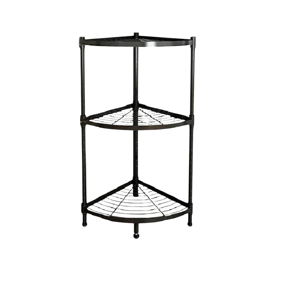 GENERICO - Estante Esquinero Plegable 3 Niveles Rack Mesa Triangular