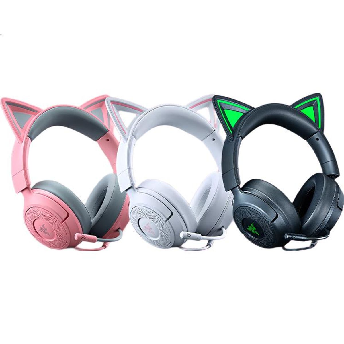 RAZER - Audífonos Beihai Giant Monster Cat V3X, Cable, Orejas de Gato, 71