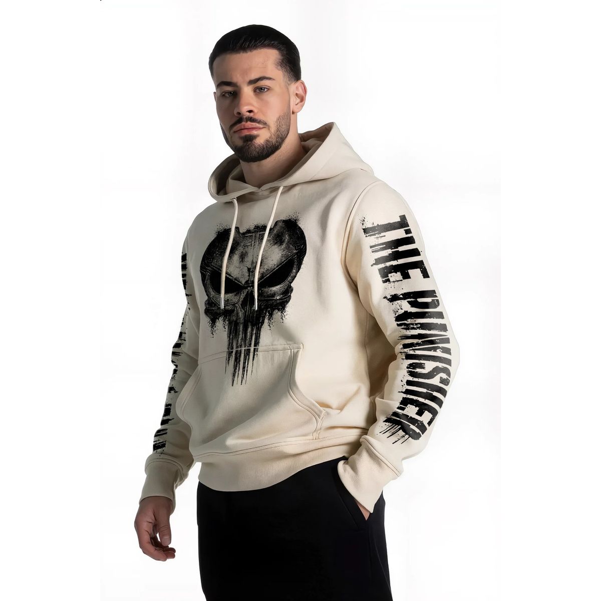 ADEMAN - Poleron Canguro The punisher