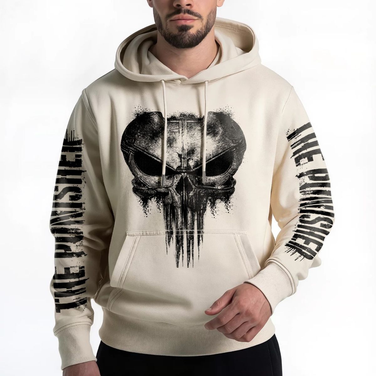 ADEMAN - Poleron Canguro The punisher