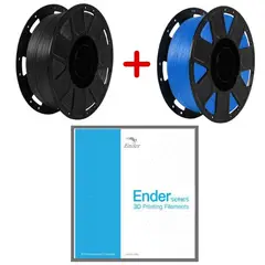 ENDER - Pack Filamento PLA Negro + Azul 1kg - Filamentos