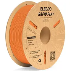 ELEGOO - Filamento PLA+ RAPID Alta Velocidad Naranjo 1kg - Filamentos