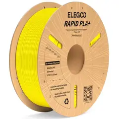 ELEGOO - Filamento PLA+ RAPID Alta Velocidad Amarillo 1kg - Filamentos