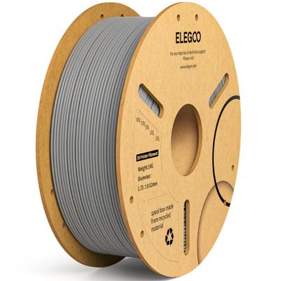 Elegoo Filamento Pla+ Gris 1Kg - Filamentos