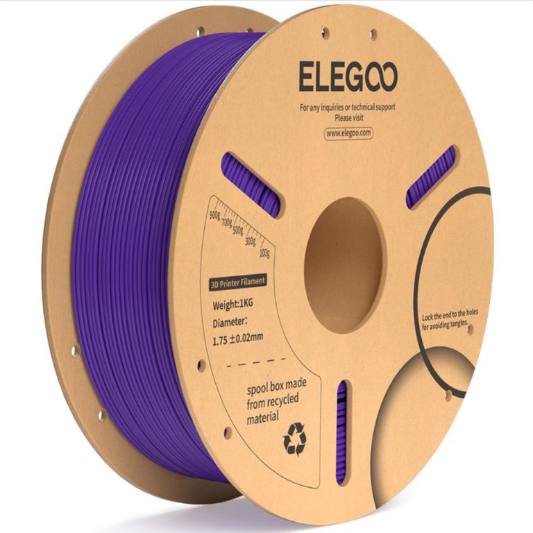 Filamento PLA+ Morado 1kg Elegoo - Filamentos