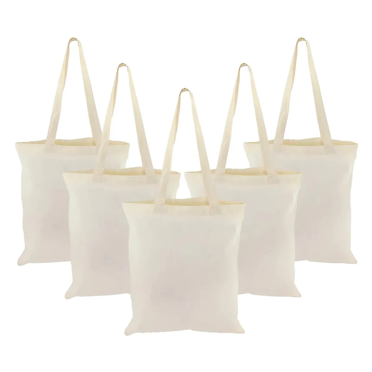 ATURE - 5 Bolsas 35x40 Cm Para Impresión Y Bordado Salir A Llevarlo