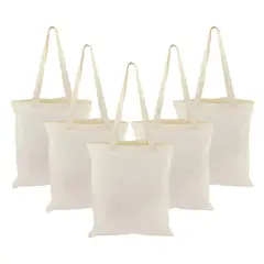 ATURE - 5 Bolsas 35x40 Cm Para Impresión Y Bordado Salir A Llevarlo