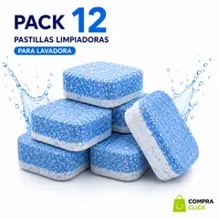 MOVI - SET 12 PASTILLAS PARA LIMPIAR LAVADORA