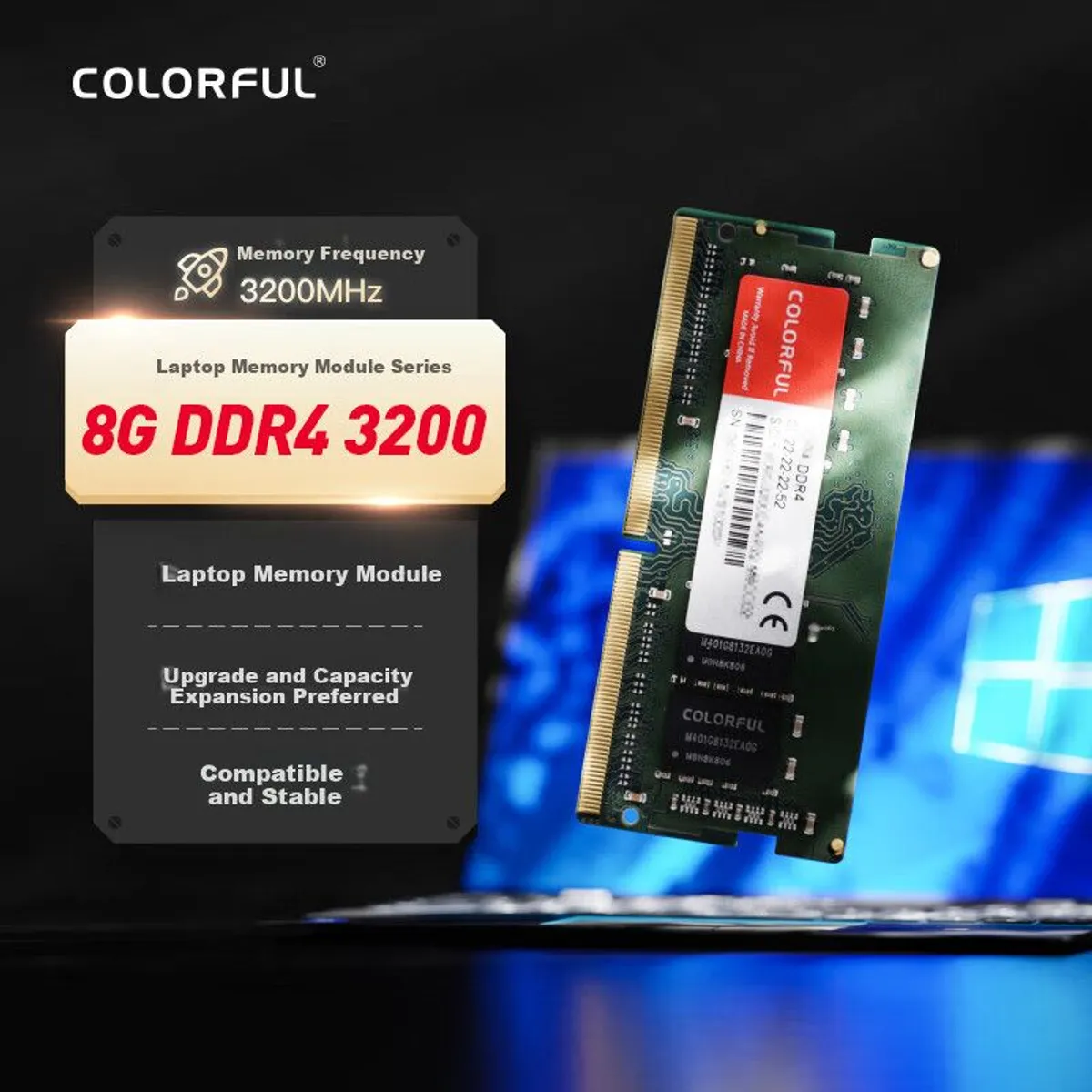 COLORFUL - RAM 8GB DDR4 3200MHz