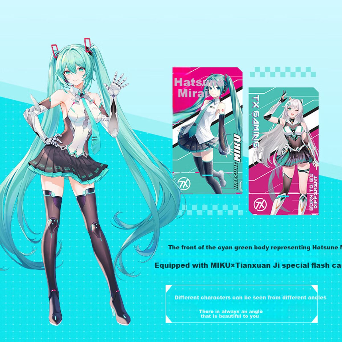 ASUS - Enrutador Gaming Tianxuan 2, WiFi 7, Puerto 2.5G, Hatsune Miku