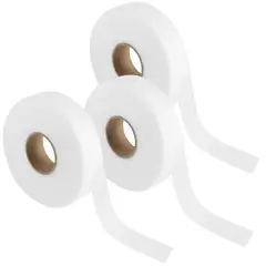 KUANGYE - 3 Rollos Cinta Termo Adhesiva Para Telas, Bastas, Cortinas