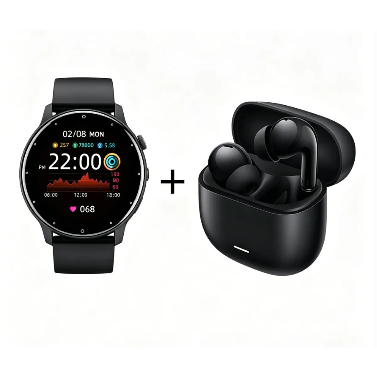 XIAOMI - ZL02D Smartwatch+XIAOMI RedMi Buds 6 Lite Auriculares Bluetooth