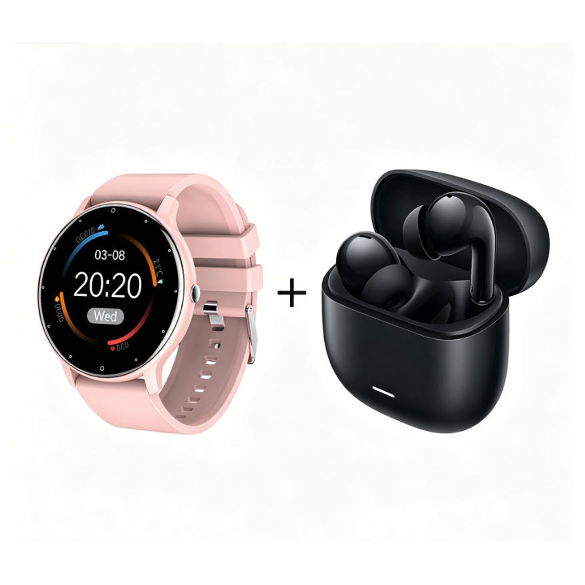 XIAOMI - ZL02D Smartwatch+XIAOMI RedMi Buds 6 Lite Auriculares Bluetooth