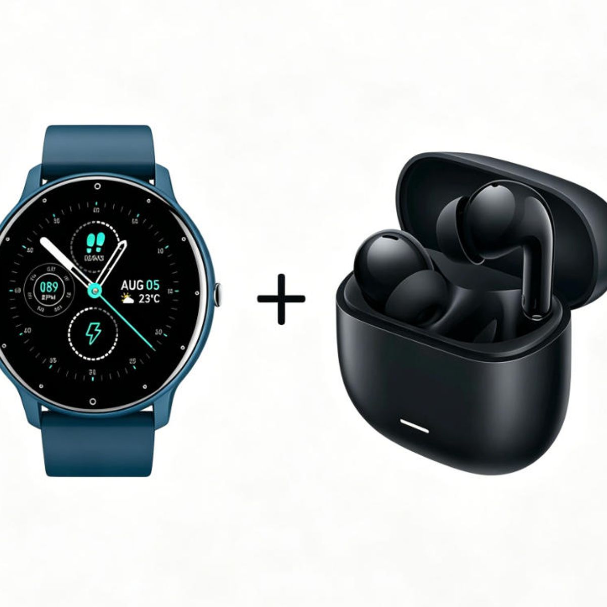 XIAOMI - ZL02D Smartwatch+XIAOMI RedMi Buds 6 Lite Auriculares Bluetooth