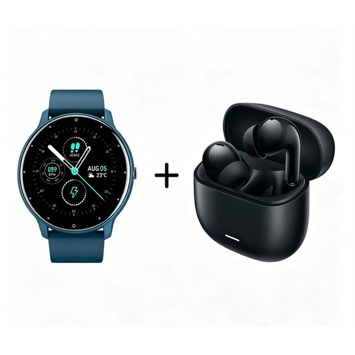 XIAOMI - ZL02D Smartwatch+XIAOMI RedMi Buds 6 Lite Auriculares Bluetooth