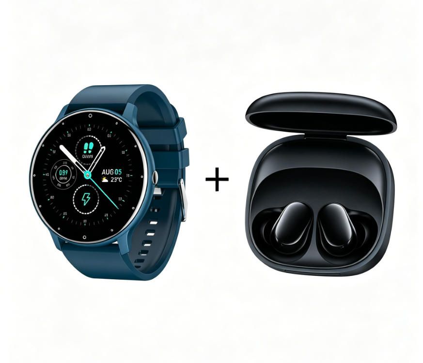 ZL02D Smartwatch+XIAOMI RedMi Buds 6 play Auriculares Bluetooth