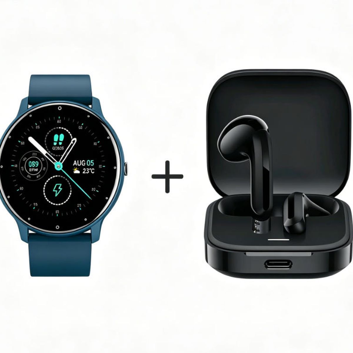 XIAOMI - ZL02D Smartwatch+XIAOMI RedMi Buds 6 active Auriculares Bluetooth