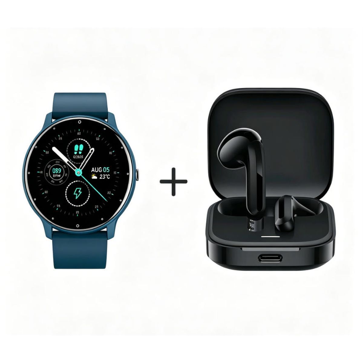 XIAOMI - ZL02D Smartwatch+XIAOMI RedMi Buds 6 active Auriculares Bluetooth