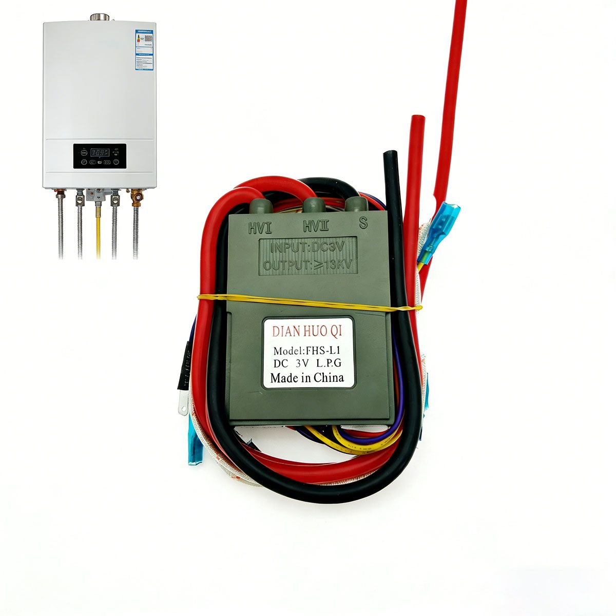 MOONCORE - Caja Chispa Para Calefont Bosch Compatible Con Microswitch
