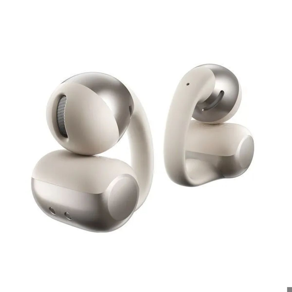 SHOKZ - Auriculares inalámbricos Shokz OpenDots ONE E310 con clip para la oreja, color blanco