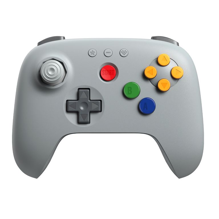 8BITDO Control Bluetooth N64 para Analogue 3D, Switch, Windows y Android