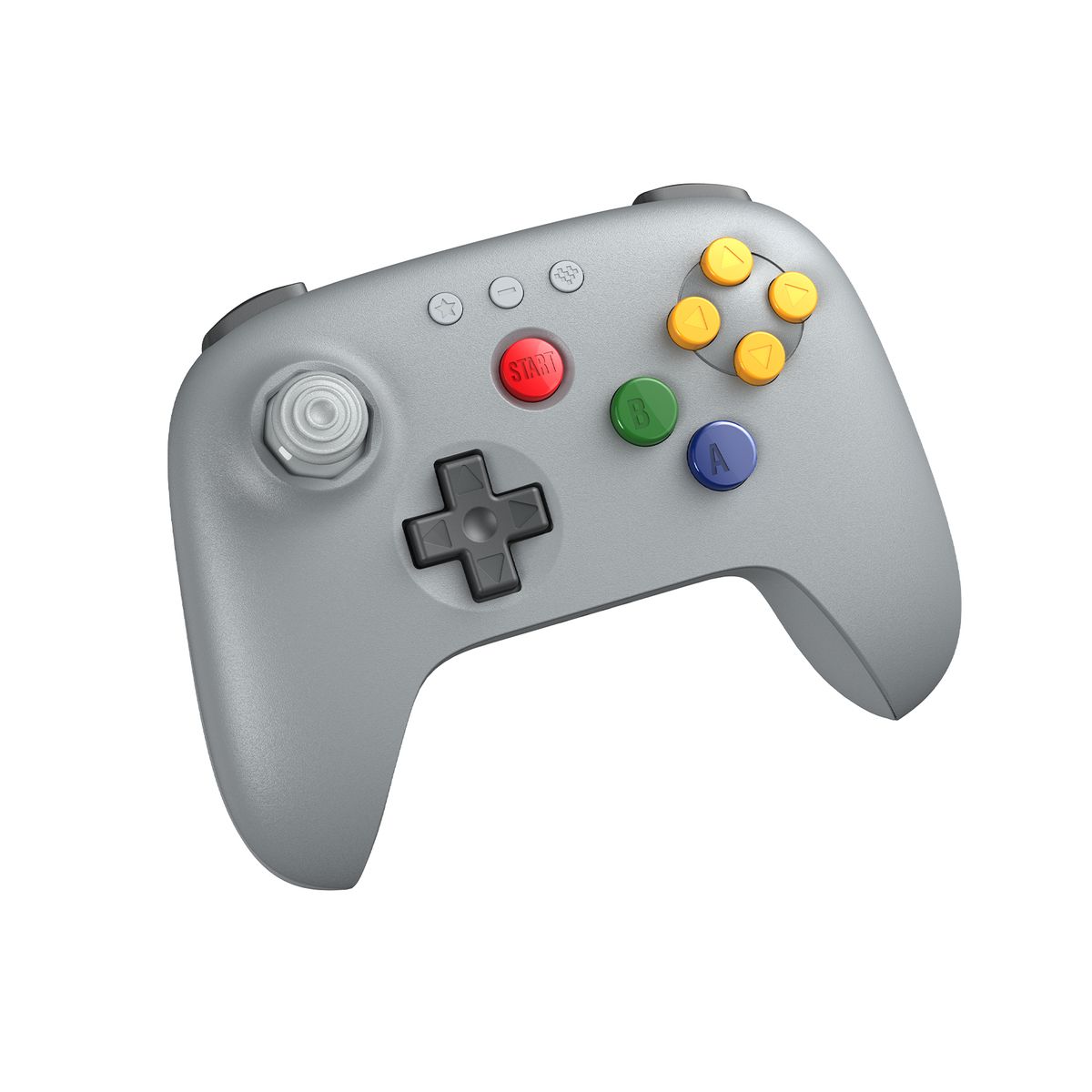 8BITDO - Control Bluetooth 8BitDo N64 para Analogue 3D, Switch, Windows y Android