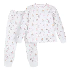 OH MY LAMB - Pijama franela perritas en patines