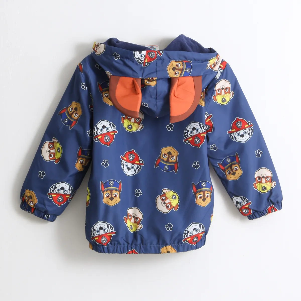 PAW PATROL - Cortaviento Niño Full Print Orejas Chase Azul Paw Patrol